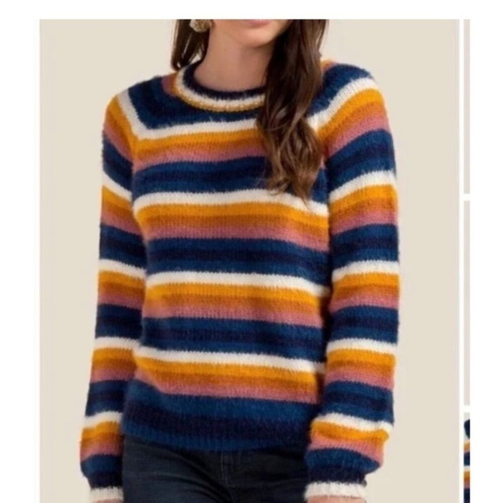 Day to Day striped sweater from Francesca's